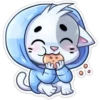 ️Gatito White 25