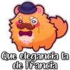 0
O
000000
Que elegancia la
de Francia