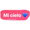 Mi cielo
@ZambranoSticker
