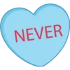 NEVER