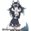 Kemono friends grey wolf 8