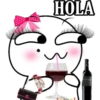 Cosito Lindo Bebiendo-Comiendo 13