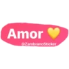 Amor
@ZambranoSticker