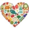 Corazones de comida 15