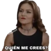 Thxgerard
QUIÉN ME CREES?