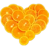 Corazones de comida 23