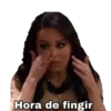 Hora de fingir