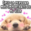 ERES LA PERSONA
MÁS IMPORTANTE DE
MI VIDA
