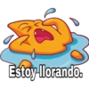 Estoy llorando.