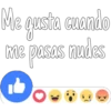 Me gusta cuando me pasas nudes