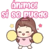 Animo!
si se puede
am
Melissa