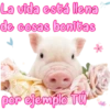 La vida está llena
de cosas bonitas
por ejemplo Tú
3M