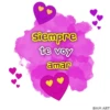 siempre
te voy
amar
BHM ART