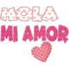 HOLA
MI AMOR