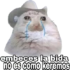 embeces
la bida
no es como keremos