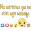 Me entristece que no estés aquí conmigo DO