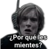 ¿Por qué les
mientes?