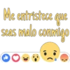 Me entristece que seas malo conmigo DO