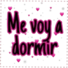 Me voy
a
dormir
I