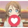 Anime con corazones 💞 11
