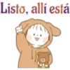 Listo, allí está
