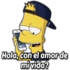 Hola, con el amorde
mi vida?
LFM
