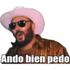 Ando bien pedo