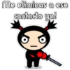 me eliminas a ese
contacto ya!