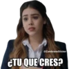 @ZambranoSticker
¿TU QUE CRES?