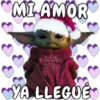 MI AMOR
YA LLEGUÉ