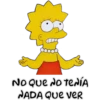 NO QUE NO TENÍA
NADA QUE VER