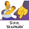 SI SISI,
YA ENTENDI