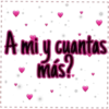 A mi y cuantas más? I I I I