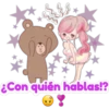 ¿Con quién hablas!?