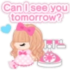 Can Isee you
tomorrow?