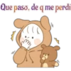 Que paso, de q me perdí