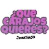 ¿Que
CARAJOS
Quieres?
JHONATANCO