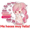 HAPPY!!
HAPPY
HAPPY
Me haces muy feliz!