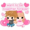 want to be
together forever