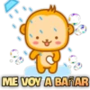 ME VOY A BAÑAR