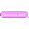 ¿Qué haces bebé?