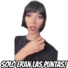 SOLO ERAN LAS PUNTAS!