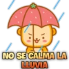 NO SE CALMA LA
LLUVIA