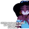 CIERRO LOS OJOS PARA NO VER COMO ME IGNORAS