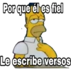 Por que él es fiel Le escribe versos