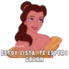 ESTOY LISTA, TE ESPERO GALAN