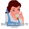 HARE COMO QUE NO VI NADA