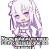 No es piña,ni es mora
Es tu carita la que me
enamora