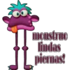 oicor
monstruo
lindas
piernas!