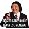 DIOSITO SABE LO QUE
DÉCÍA ESE MENSAJE